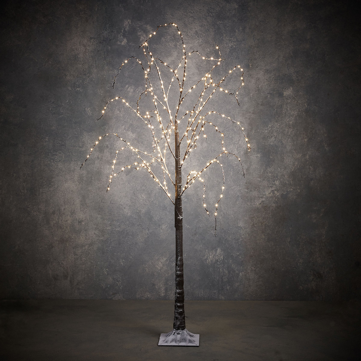 ΔΕΝΤΡΟ ΚΑΦΕ ΜΕ 320led ΚΛΑΣΣΙΚΟ ΛΕΥΚΟ IP44 timer - L150 W80cm pvc image