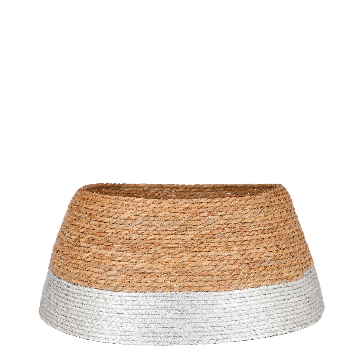 ΠΟΔΙΑ ΔΕΝΤΡΟΥ ΦΥΣΙΚΟ/ΑΣΗΜΙ h26 d58cm  seagrass image