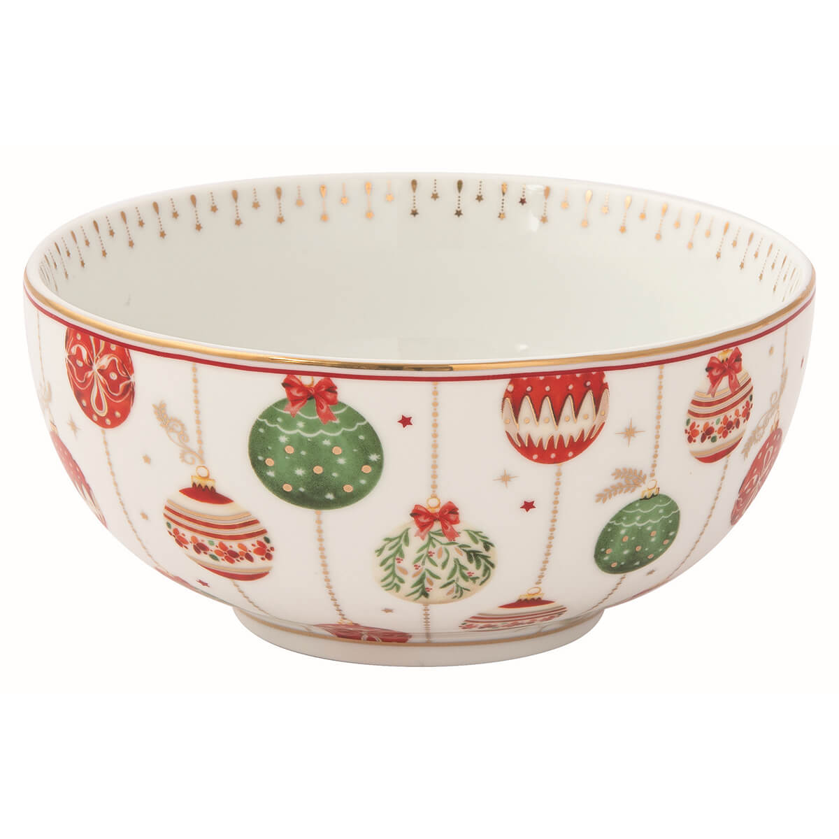 ΜΠΟΛ ΜΕ ΧΡΙΣΤ/ΚΕΣ ΜΠΑΛΕΣ CΗRΙSΤΜΑS ΕVΕ 15 ΕΚ ΠΟΡΣΕΛΑΝΗ image