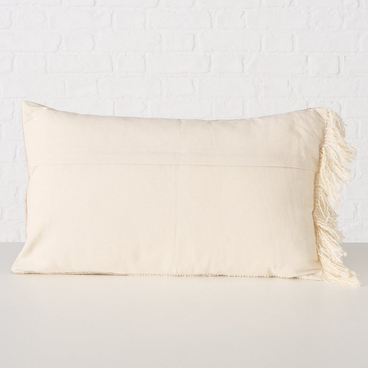 ΜΑΞΙΛΑΡΙ 2/ass Bjan 50Χ30Χ1cm ΕΚΡΟΥ Γιούτα image