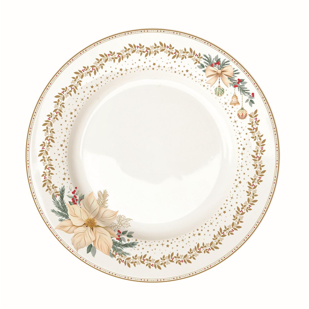 ΠΙΑΤΟ ΦΑΓΗΤΟΥ ΜΕ ΧΡΥΣΟ ΑΛΕΞΑΝΔΡΙΝΟ WHITE ELEGANCE 26 image