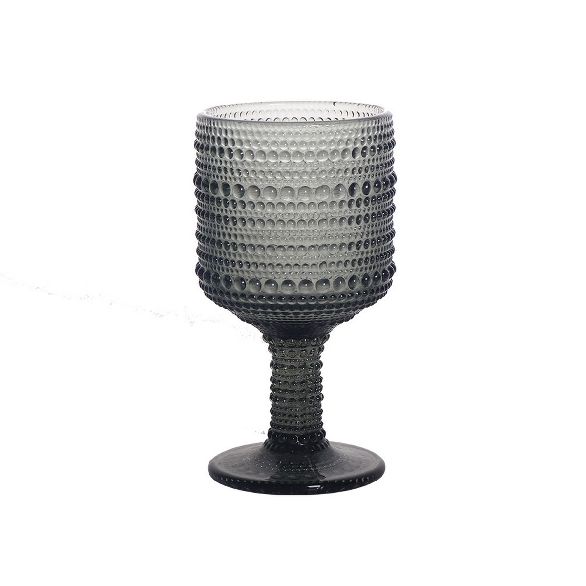 ΠΟΤΗΡΙ ΚΡΑΣΙΟΥ N BAROQUE ΠΟΔΙ ΓΚΡΙ ΑΝΑΓΛΥΦΟ 290ml ΓΥΑΛΙΝΟ Φ8 image