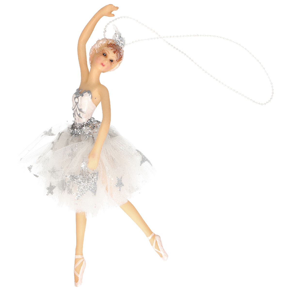 ΣΤΟΛΙΔΙ ΜΠΑΛΑΡΙΝΑ ΑΣΗΜΙ/ΛΕΥΚΟ ballerina image