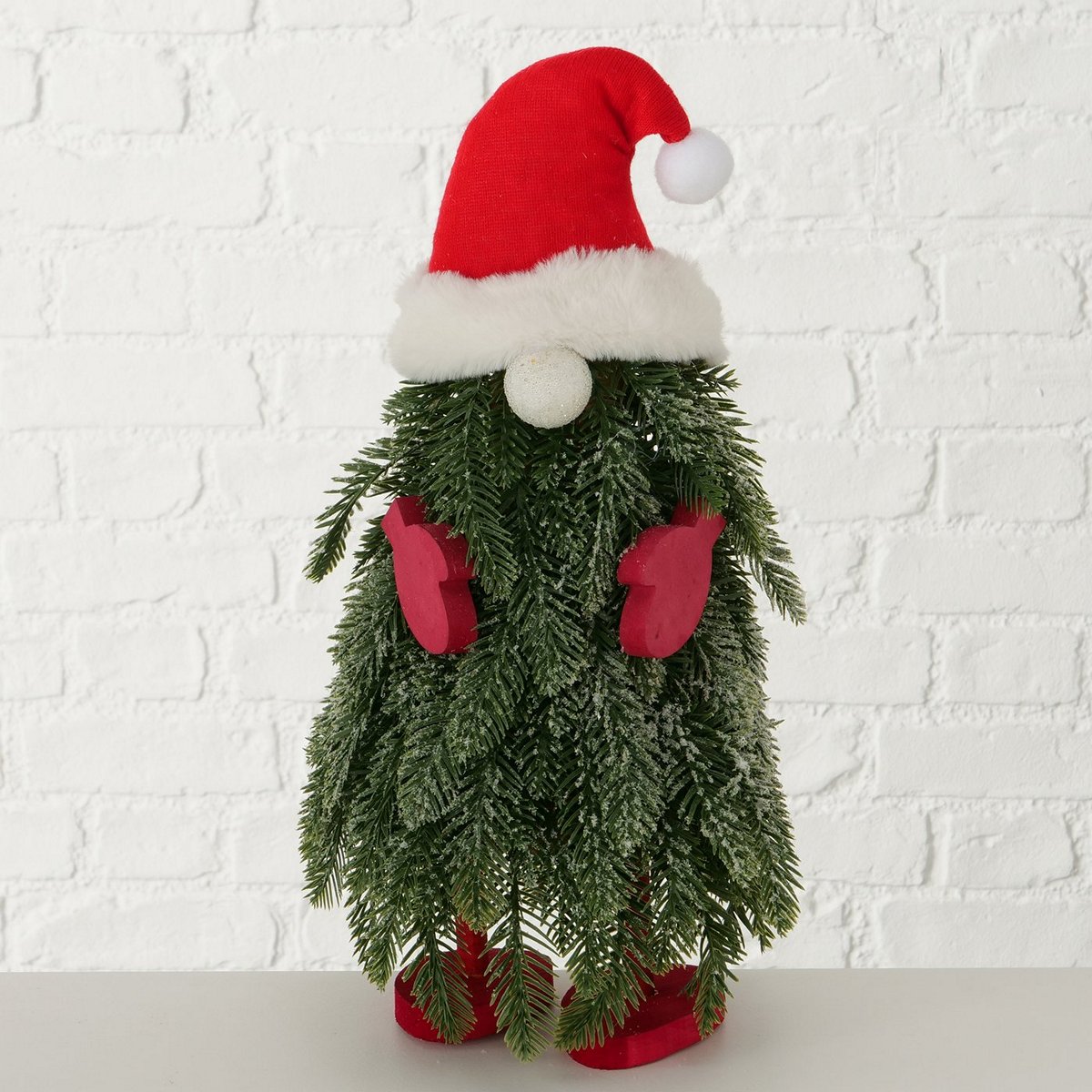 ΑΙ ΒΑΣΙΛΗΣ ΦΙΓΟΥΡΑ ΚΛΑΔΙΑ ΠΕΥΚΟΥ Valerian ΠΡΑΣΙΝΟ/ΚΟΚΚΙΝΟ/ΛΕΥΚΟ 24Χ20Χ47cm Polyester image