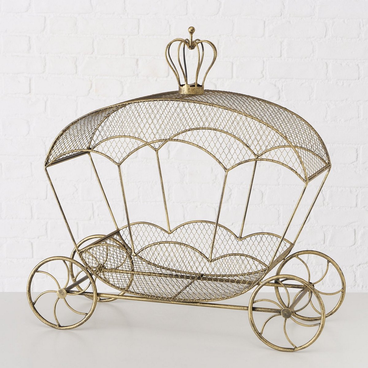 ΑΜΑΞΑ Grecia 61x24x62cm ΑΝΤΙΚΕ ΧΡΥΣΟ ΜΕΤΑΛΛΟ image