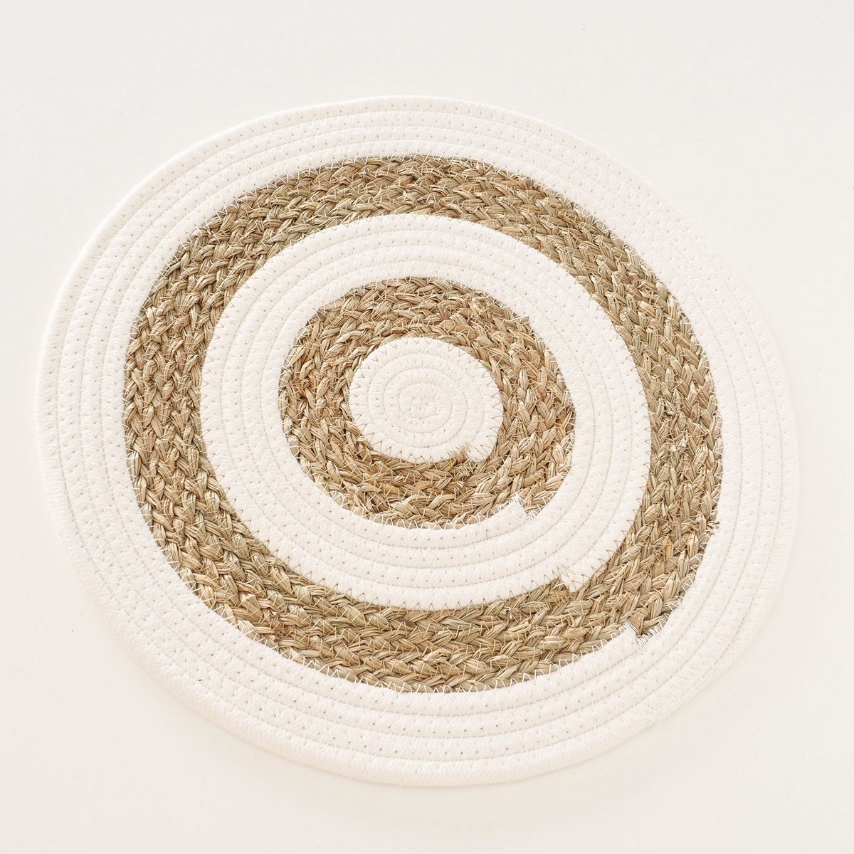 ΣΟΥΠΛΑ ΨΑΘΙΝΟ Dabbie ΦΥΣΙΚΟ/ΛΕΥΚΟ D38cm image