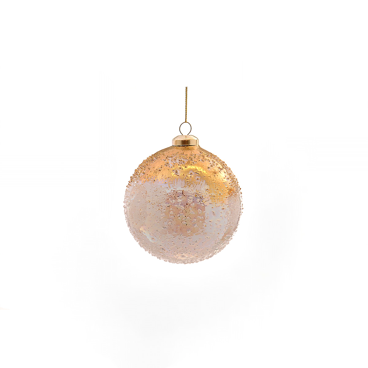 ΜΠΑΛΑ 10cm ΣΑΜΠΑΝΙ ΜΕ ΓΚΛΙΤΕΡ ΓΥΑΛΙ image