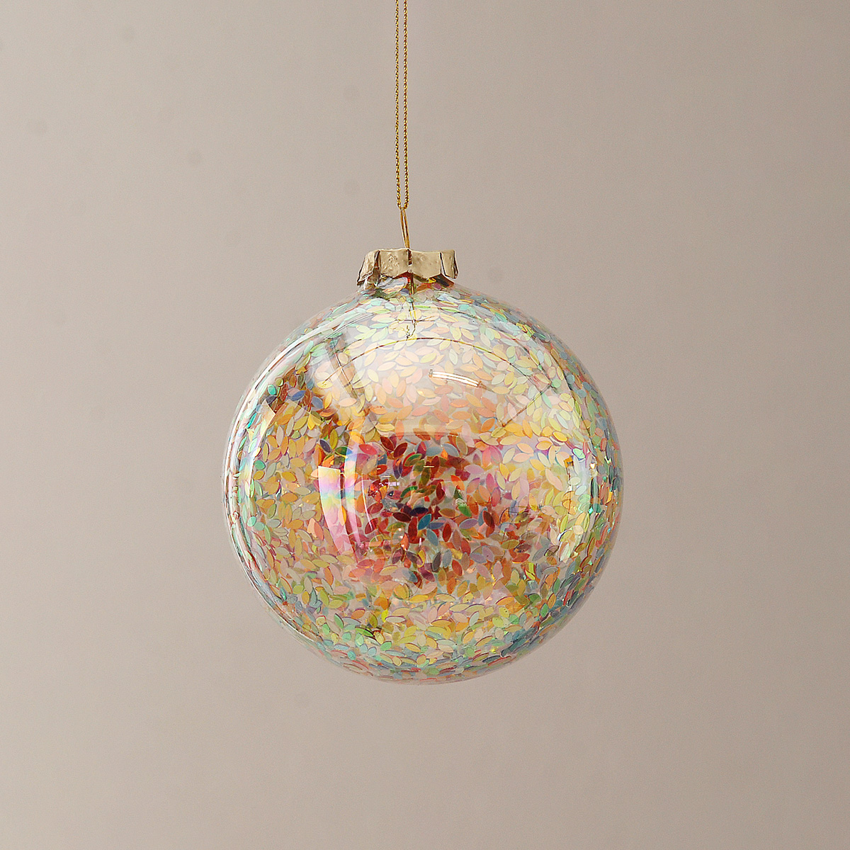 ΜΠΑΛΑ ΔΙΑΦΑΝΕΣ ΙΡΙΔΙΖΟΝ ΜΕ ΠΕΤΡΕΣ 8cm image