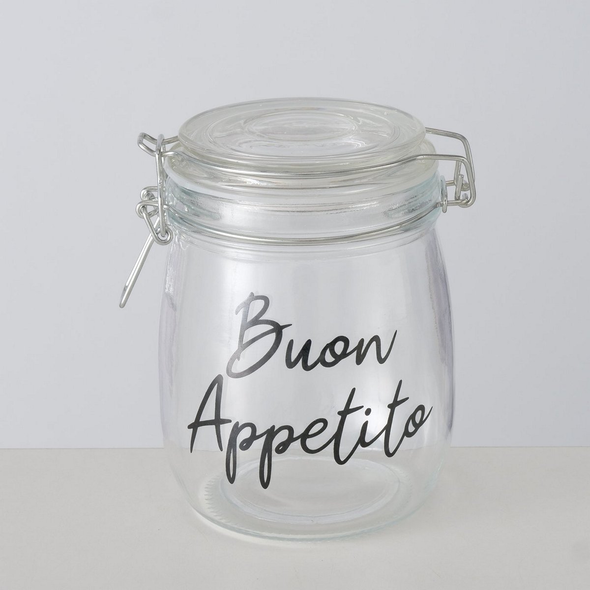 ΔΟΧΕΙΟ ΑΠΟΘΗΚΕΥΣΗΣ Cucina 750ml H23cm D11cm ΔΙΑΦΑΝΕΣ ΓΥΑΛΙ image