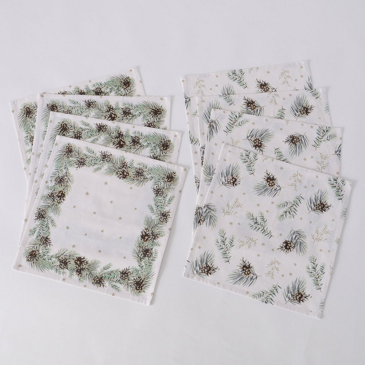 ΠΕΤΣΕΤΕΣ Set/4 2/ass ΣΧΕΔΙΟ ΚΟΥΚΟΥΝΑΡΙΑ Tilburg ΛΕΥΚΟ ΠΡΑΣΙΝΟ ΧΑΡΤΙ image