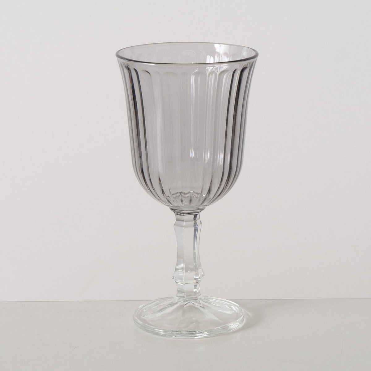 ΠΟΤΗΡΙ ΚΡΑΣΙΟΥ ΓΚΡΙ Larina Dishwasher proof D8 H16cm ΓΥΑΛΙ image