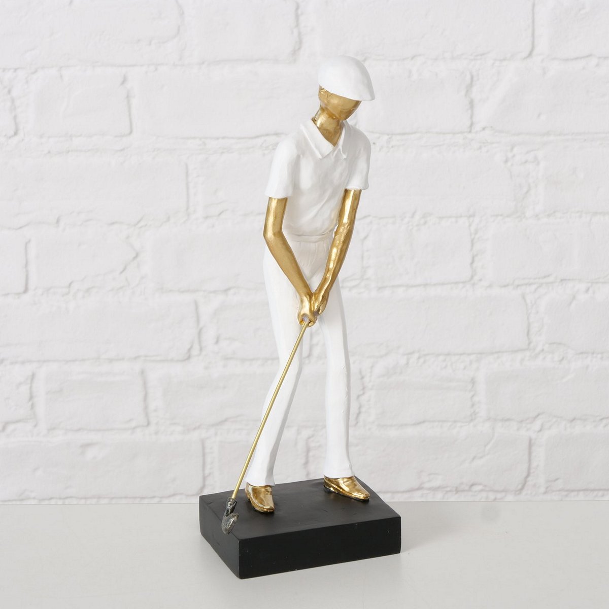 ΑΝΔΡΑΣ ΦΙΓΟΥΡΑ Golf 10Χ8Χ29cm ΛΕΥΚΟ Polyresin image