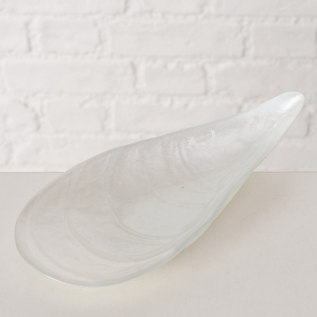 ΜΠΟΛ ΚΟΧΥΛΙ Moule ΕΚΡΟΥ 19Χ9Χ4cm ΓΥΑΛΙ image