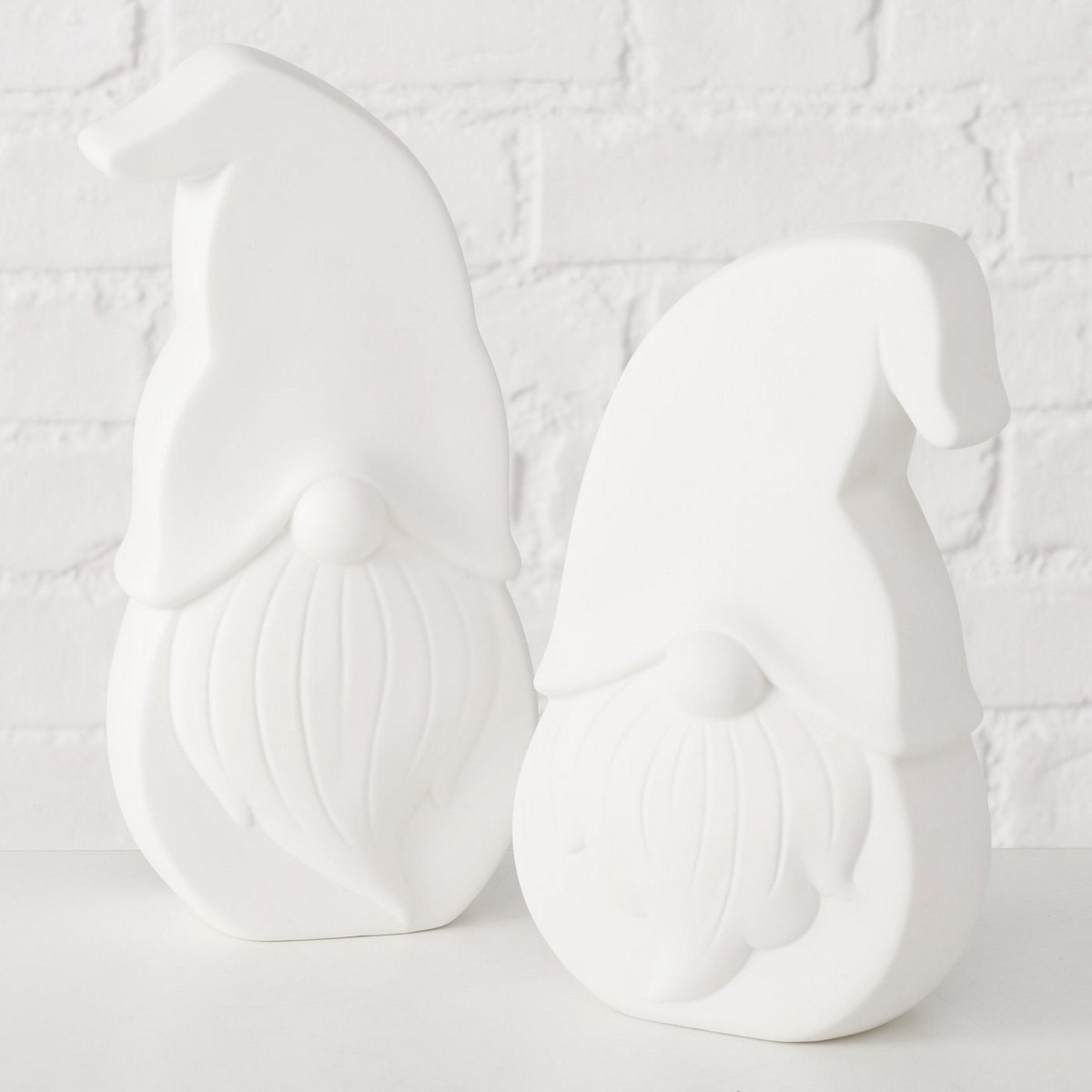 ΞΩΤΙΚΟ ass/2 ΦΙΓΟΥΡΑ LED Snorga ΛΕΥΚΟ 12X7X24cm ΚΕΡΑΜΙΚΟ image