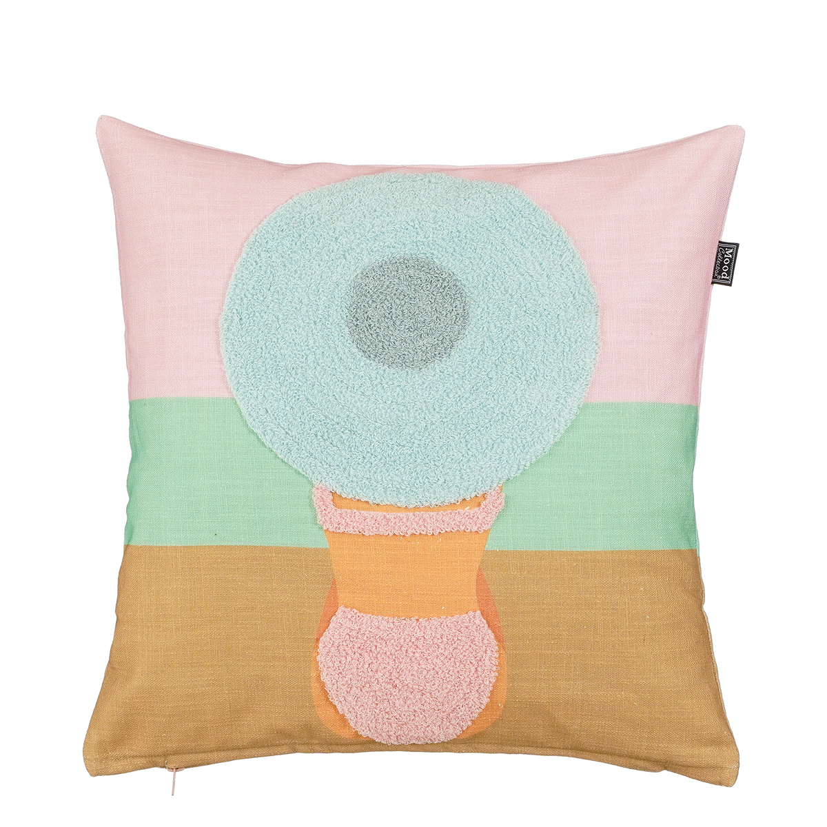 ΜΑΞΙΛΑΡΙ beach ΜΕ ΣΧΕΔΙΟ ΓΥΝΑΙΚΑ ΜΕ ΚΑΠΕΛΟ ΒΕΡΑΜΑΝ - 45x45x10cm cotton image