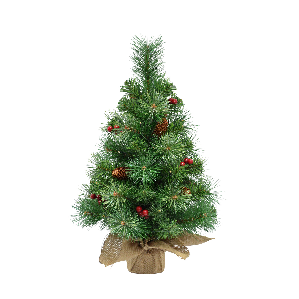 ΔΕΝΤΡΟ ΠΡΑΣΙΝΟ ΜΕ ΓΚΙ Warth ΜΕ ΛΙΝΑΤΣΑ TIPS 57 - h60 d35cm pvc/hardneedle image