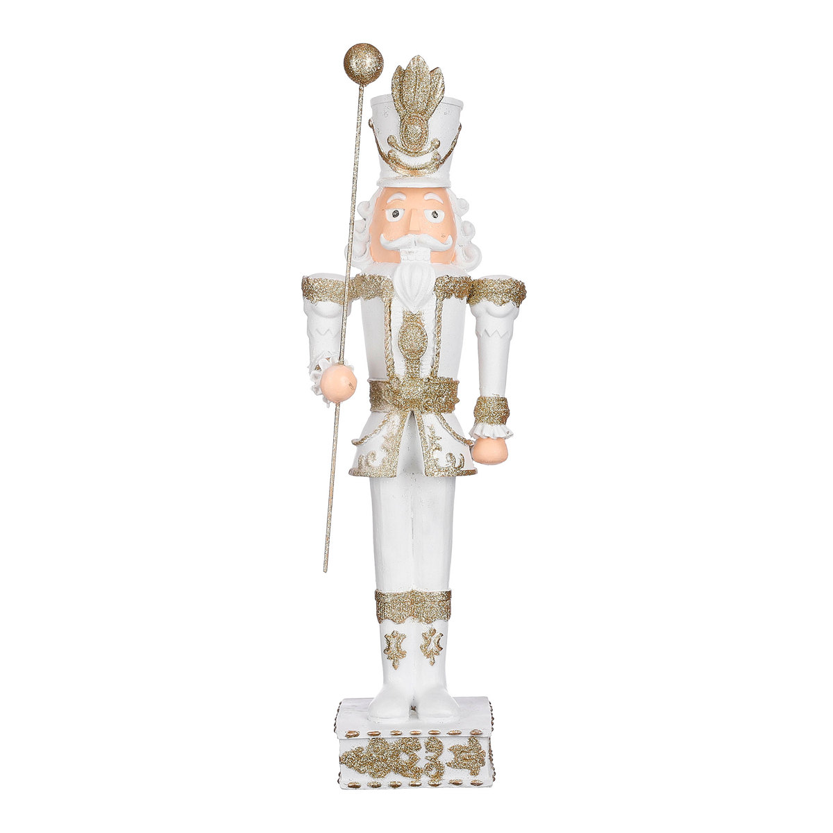 ΣΤΡΑΤΙΩΤΗΣ ΦΙΓΟΥΡΑ ΛΕΥΚΟ - L18 w14 h55cm polyresin image