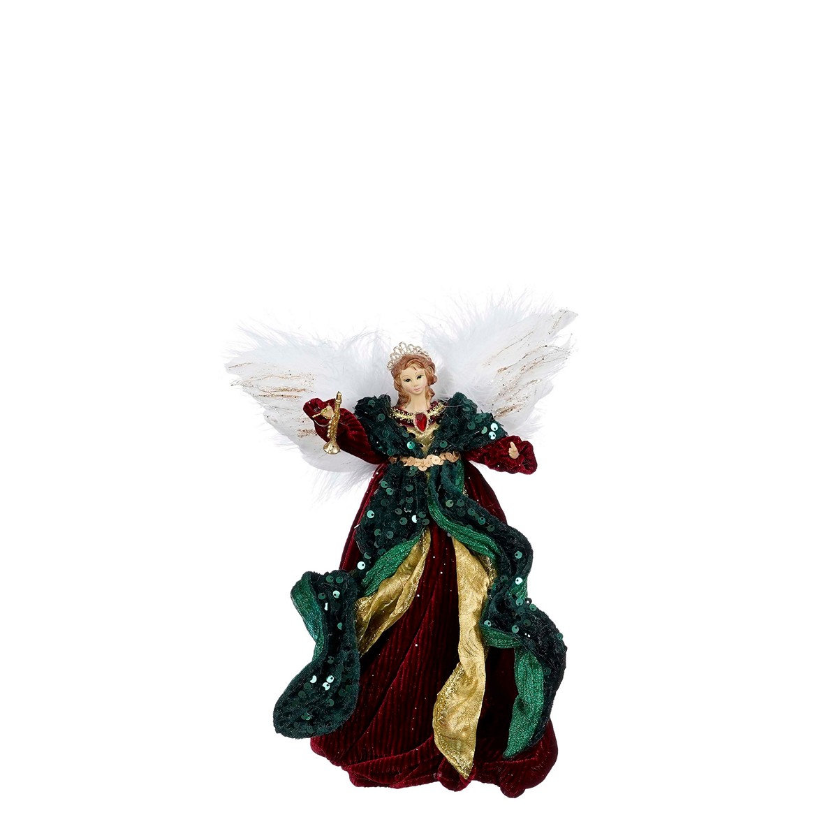 ΑΓΓΕΛΟΣ ΦΙΓΟΥΡΑ ΜΠΟΡΝΤΟ ΠΡΑΣΙΝΟ 24Χ10Χ34cm image