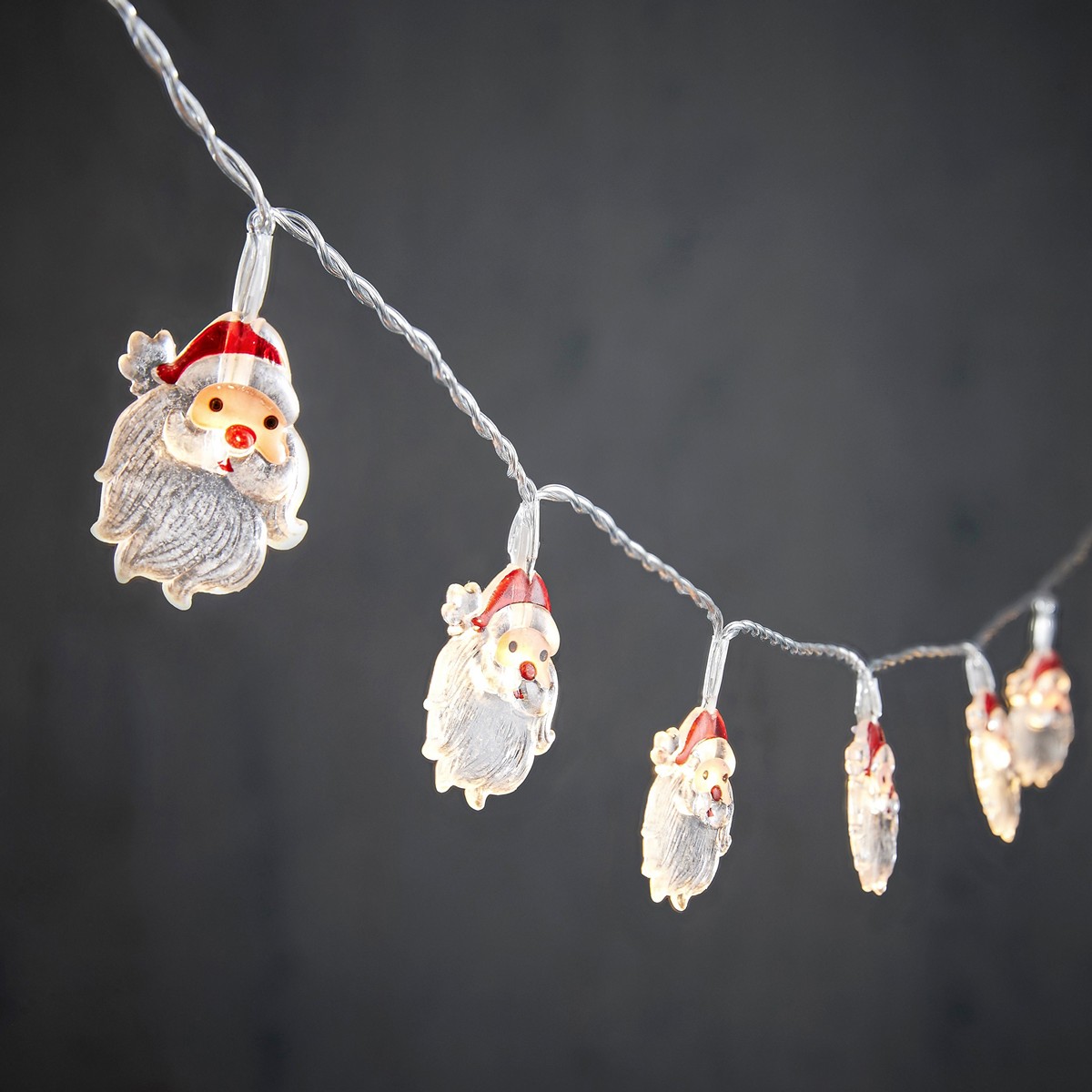 ΦΩΤΑΚΙΑ 10led ΠΡΟΣΩΠΟ ΑΙ ΒΑΣΙΛΗΣ ΚΟΚΚΙΝΟ/ΔΙΑΦΑΝΕΣ ΘΕΡΜΟ ΛΕΥΚΟ ΜΠΑΤΑΡΙΑΣ ΚΑΛΩΔΙΟ ΔΙΑΦΑΝΕΣ L90cm image