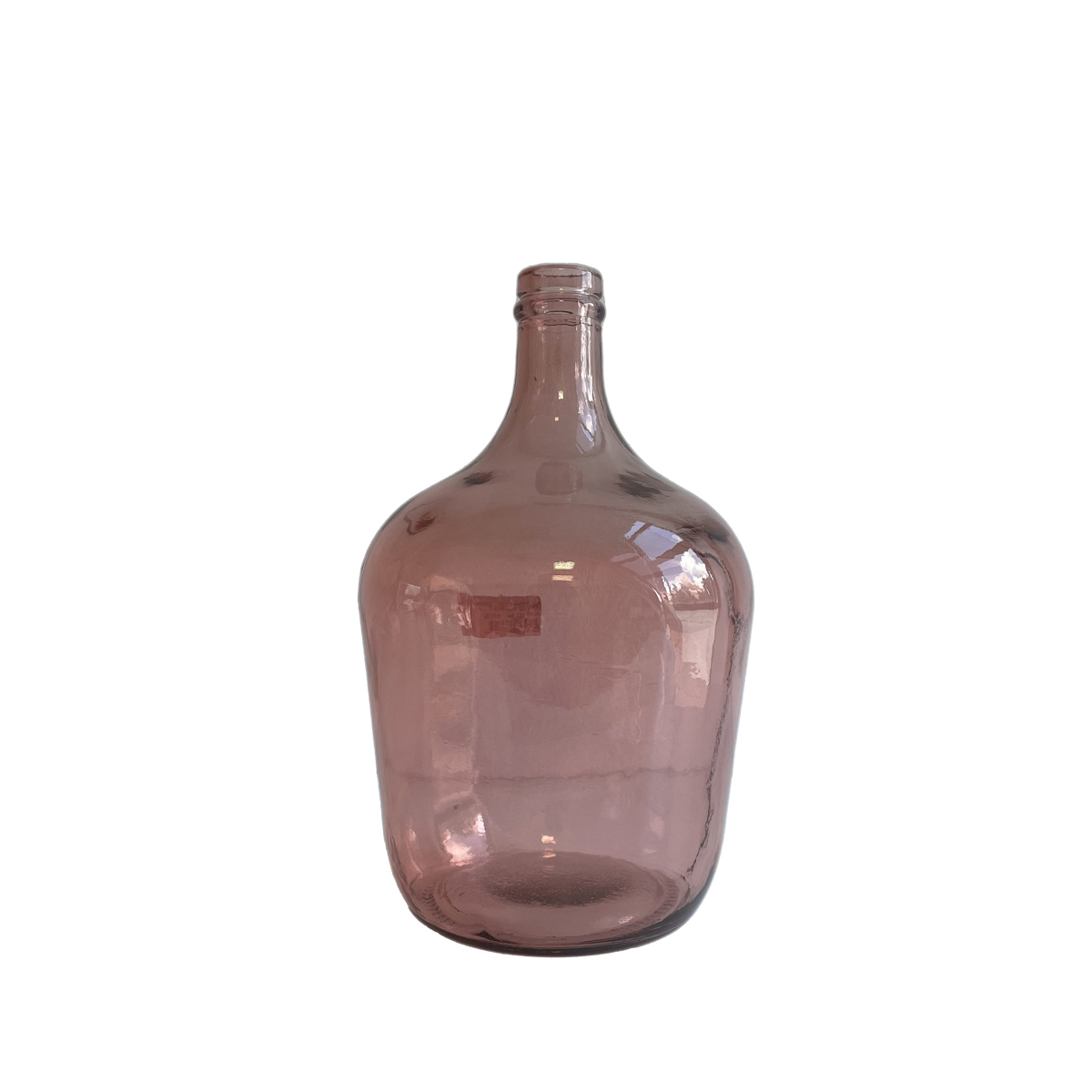 ΒΑΖΟ ΜΠΟΥΚΑΛΙ ΡΟΖ ΔΙΑΦΑΝΕΣ VETRO LT4 D18 H30cm ΓΥΑΛΙ image