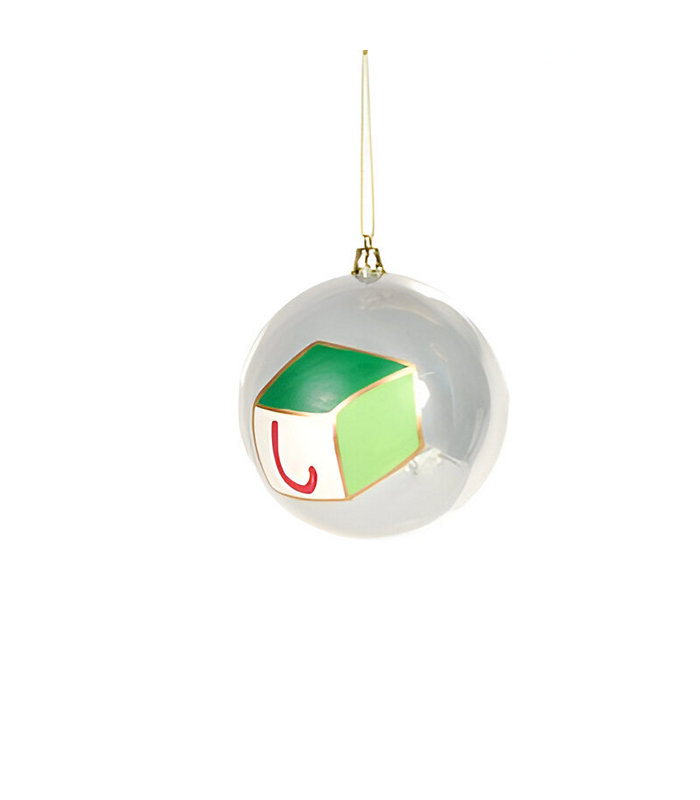 WHI ΓΥΑΛ.ΜΠΑΛΑ ΜΕ ΖΑΡΙ ΣΤΟΛΙΔΙ 8 CM image