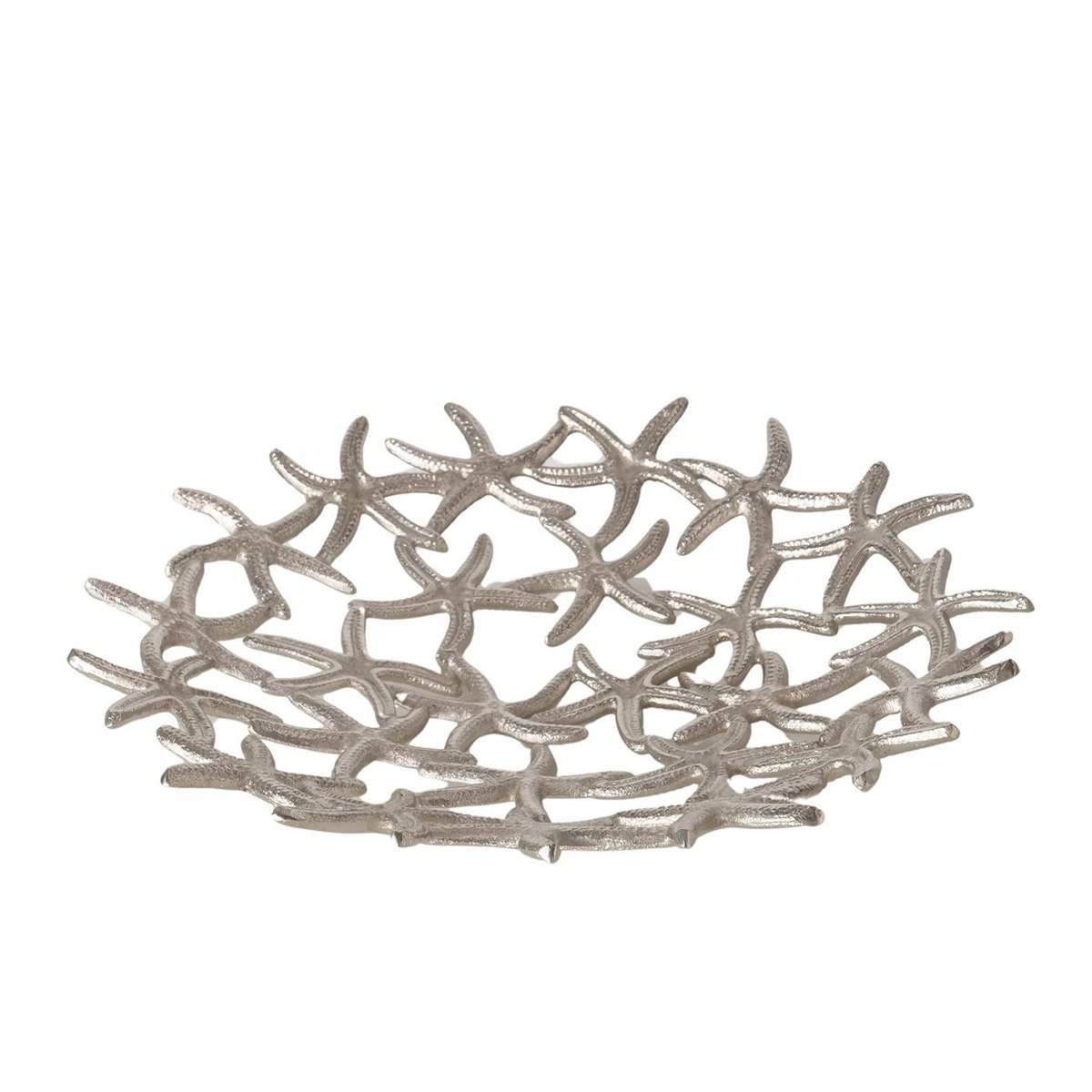 ΜΠΟΛ ΜΕ ΑΣΤΕΡΙΕΣ Merita Starfish H6cm D34cm ΑΣΗΜΙ ΑΛΟΥΜΙΝΙΟ 20-26-308 image