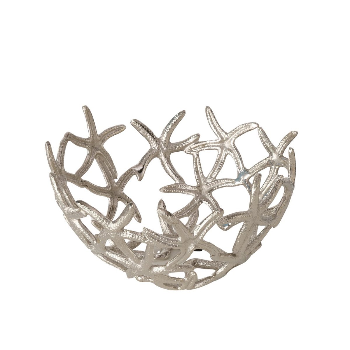 ΜΠΟΛ Merita Starfish Η12cm D24cm ΑΣΗΜΙ ΑΛΟΥΜΙΝΙΟ 20-26-309 image