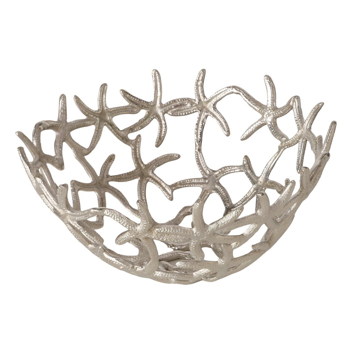 ΜΠΟΛ Merita Starfish Η14 cm D29 cm ΑΣΗΜΙ ΑΛΟΥΜΙΝΙΟ 20-26-309 image