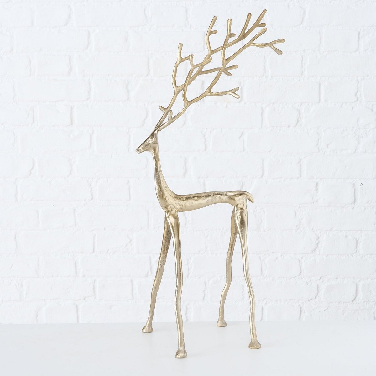 ΕΛΑΦΙ Frody ΦΙΓΟΥΡΑ ΑΛΟΥΜΙΝΙΟ ΧΡΥΣΟ 28x20x67cm 20-25-790 image