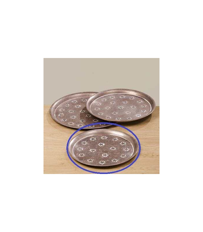 ΔΙΣΚΟΣ ΜΕΤΑΛ ΧΑΛΚΙΝΟΣ Lulea SMALL Ζinc20-86-160 image