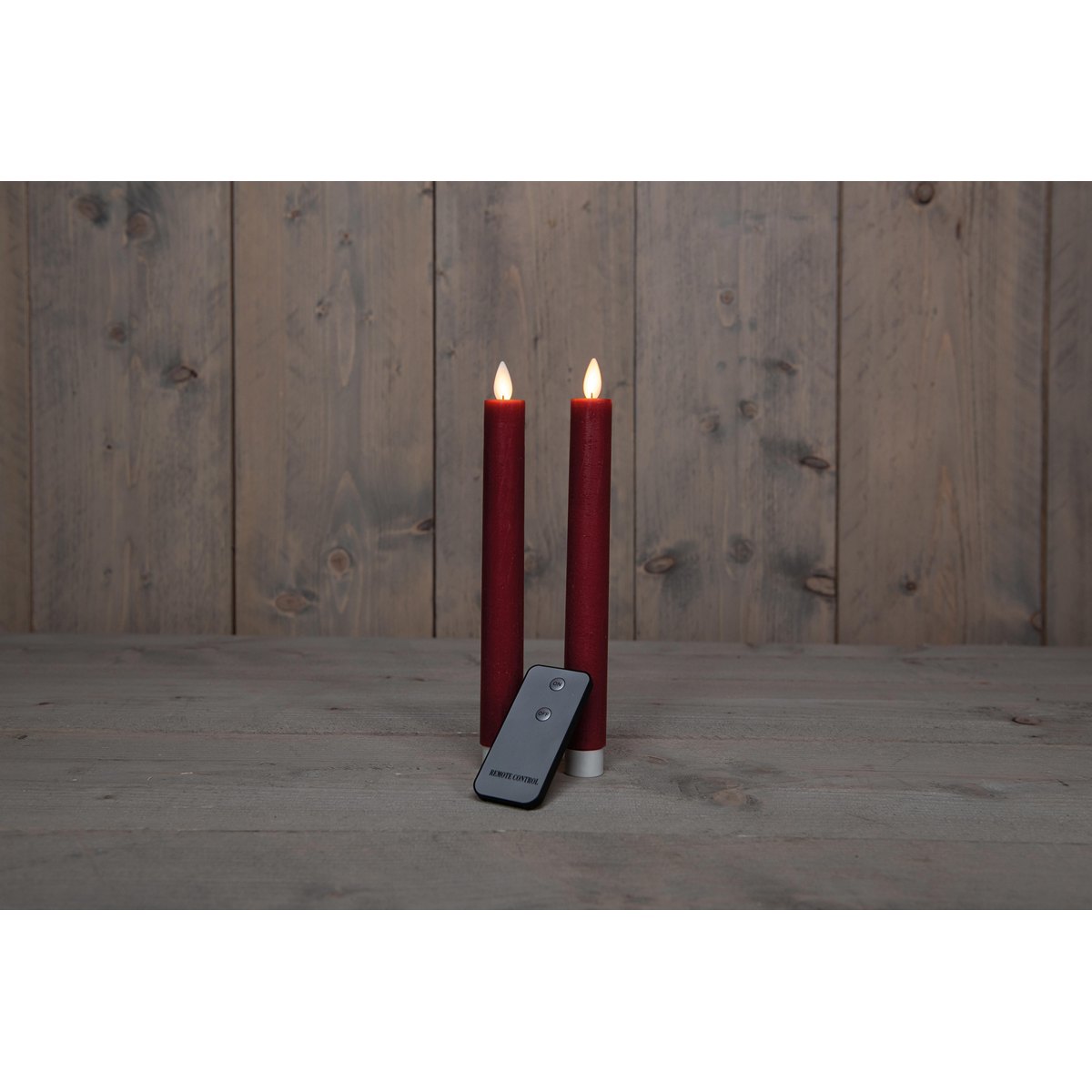 ΚΕΡΙ 2ΤΜΧ ΚΟΚΚΙΝΟ 23CM ΚΙΝΟΥΜΕΝΗ ΦΛΟΓΑ ΜΠΑΤΑΡΙΑΣ REMOTE CONTROLLED 2XAA image