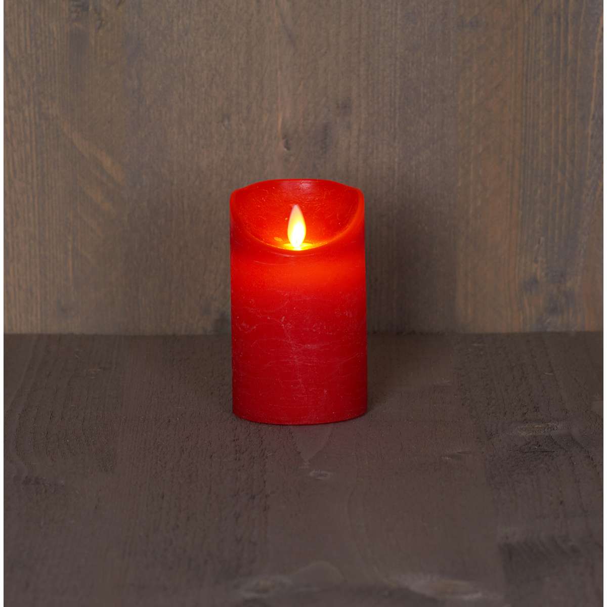 ΚΕΡΙ ΚΟΚΚΙΝΟ RUSTIC ΜΕΣΑΙΟ ΚΙΝΟΥΜΕΝΗ ΦΛΟΓΑ ΜΠΑΤΑΡΙΑΣ 7 image