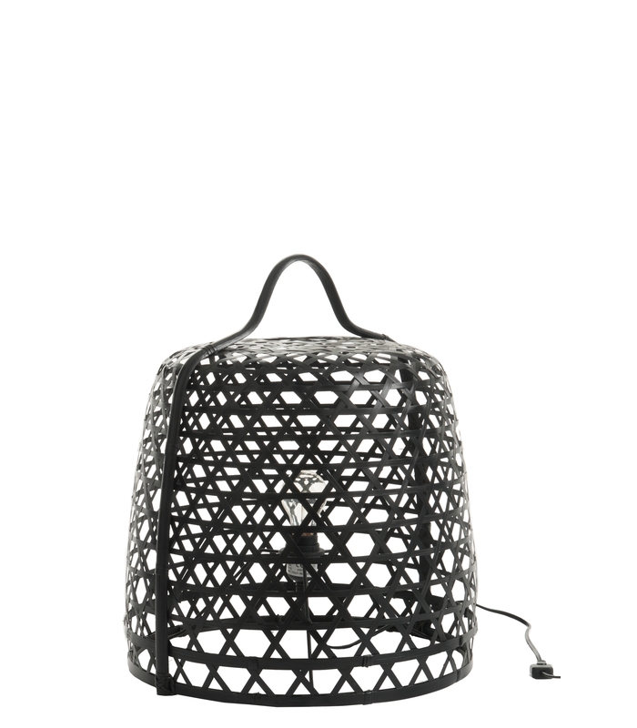 ΦΩΤΙΣΤΙΚΟ ΕΠΙΔΑΠΕΔΙΟ BAMBOO ΜΑΥΡΟ (45x45x52 image