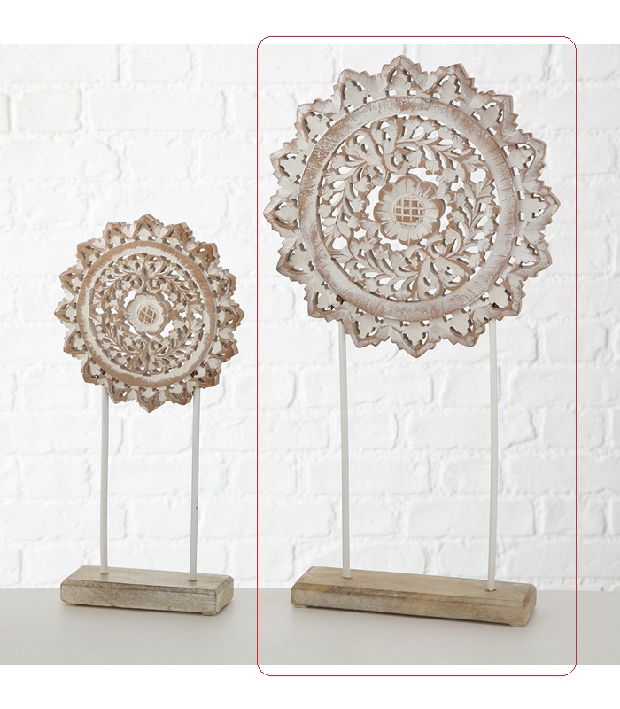 ΔΙΣΚΟΣ ΔΙΑΚΟΣΜ Evina ΣΕ ΒΑΣΗ ΦΥΣΙΚΟ H56cm image