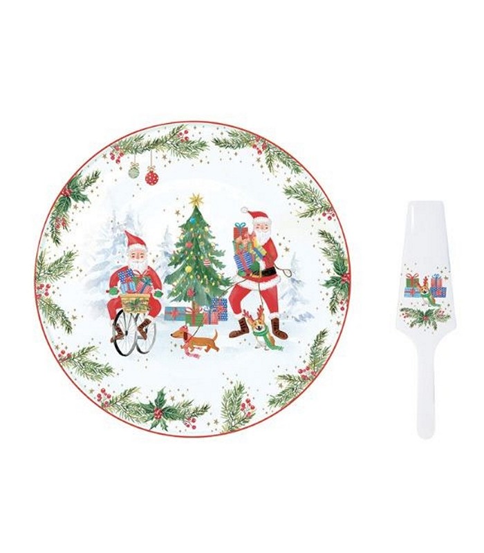 ΠΙΑΤΕΛΑ & ΣΠΑΤΟΥΛΑ 32ΕΚ SET/2 ΠΟΡΣΕΛΑΝΗ JΟΥFUL SΑΝΤΑ image