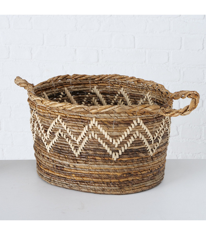 ΚΑΛΑΘΙ ΡΑΤΤΑΝ ΚΑΦΕ BOHO Marai H28cm 20-96-791 image