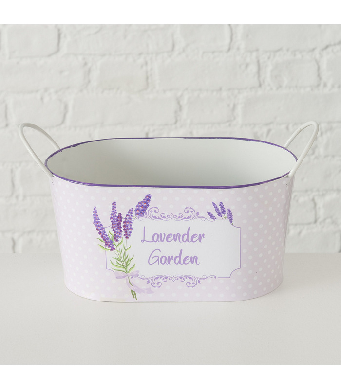 ΚΑΣΠΩ ΛΕΒΑΝΤΑ ΜΕ ΧΕΡΟΥΛΙ ΟΒΑΛ Lavanda H15cm 20-96-819 image