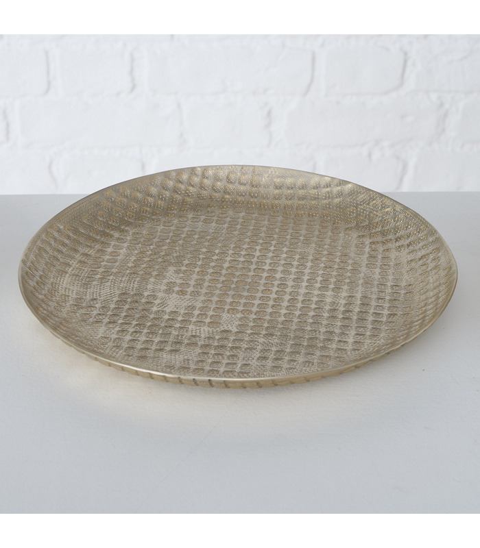 ΠΙΑΤΕΛΑ Waffalo ΣΦΥΡΙΛΑΤΟ ΜΑΤ ΧΡΥΣΟ D24cm ΑΛΟΥΜΙΝΙΟ 20-96-906 image