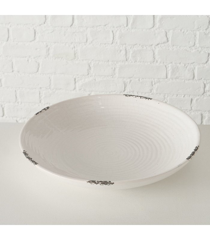 ΠΙΑΤΕΛΑ Fina ΔΙΑΚΟΣΜ ΣΤΡΟΓΓ ΓΚΡΙ H6cm D39cm ΚΕΡΑΜΙΚΟ 20-99-745 image