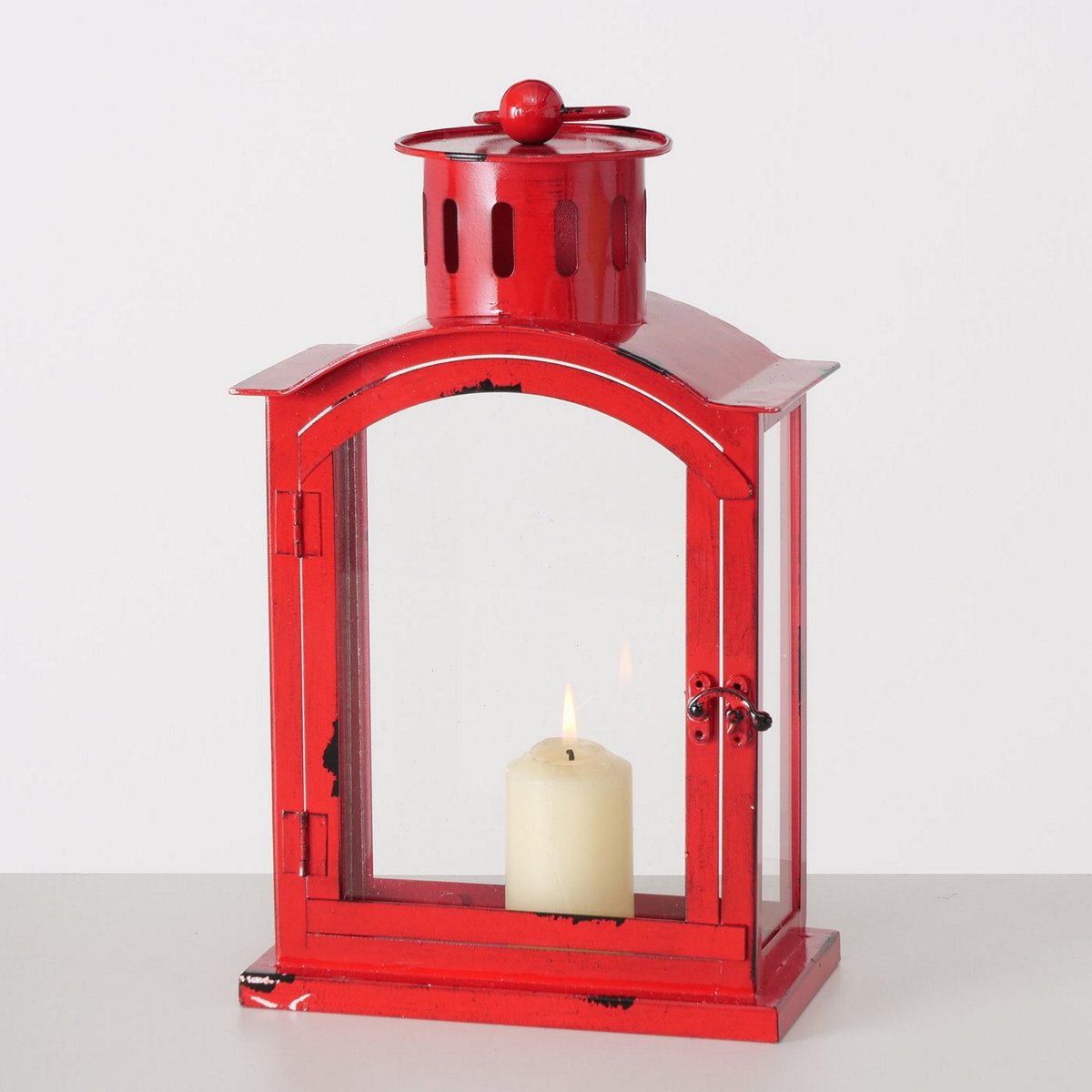 ΦΑΝΑΡΙ ΚΟΚΚΙΝΟ Melissa H35cm W11cm ΜΕΤΑΛΛΟ 20-23-300 image