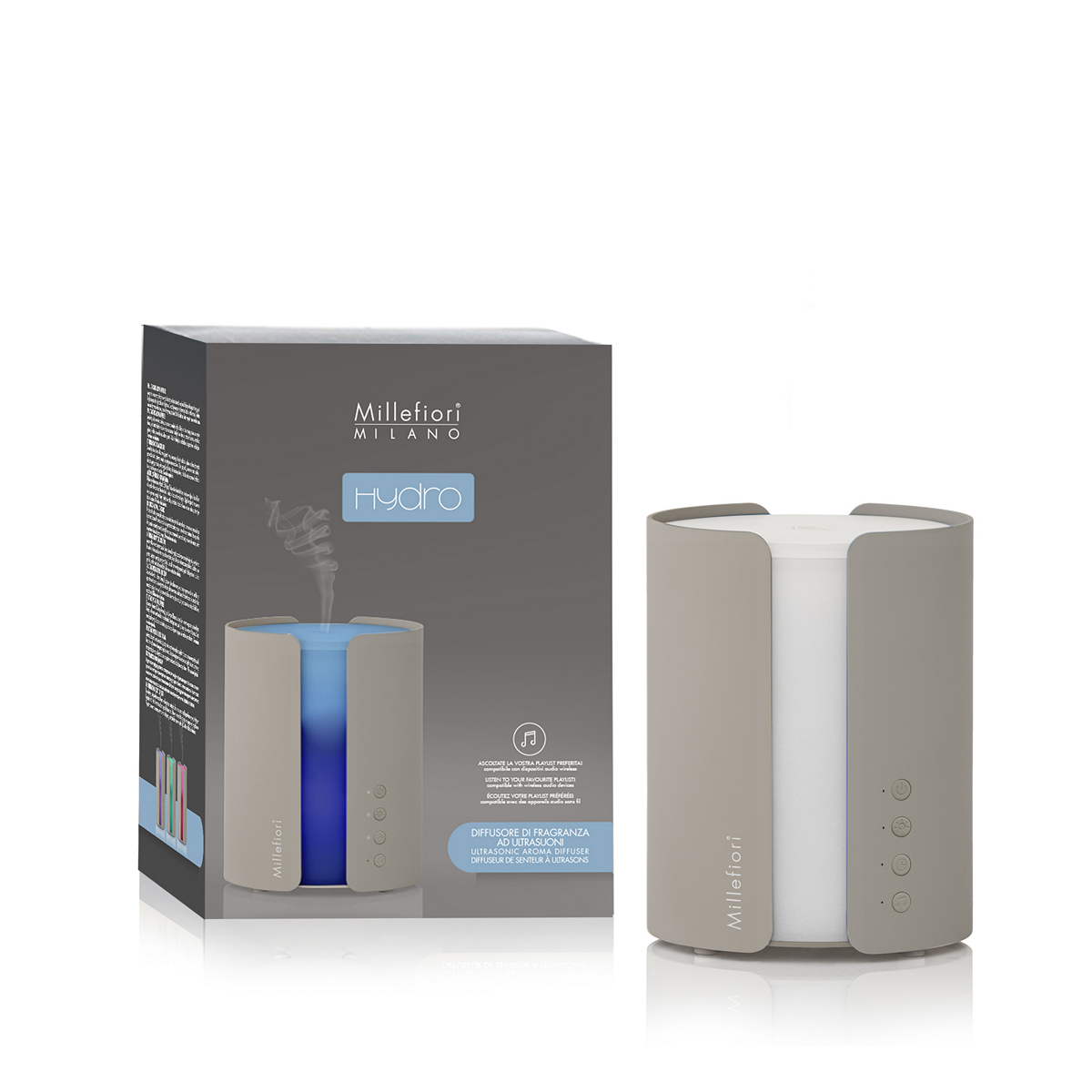 ΣΥΣΚΕΥΗ ΓΙΑ ΑΡΩΜΑΤΙΣΜΟ ΧΩΡΟΥ ΣΕ ΣΦΑΙΡΙΚΟ ΣΧΗΜΑ ΓΥΑΛΙΝΟ ΜΕ LED ΚΑΙ ΕΝΑΛΛΑΓΗ ΧΡΩΜΑΤΩΝ image