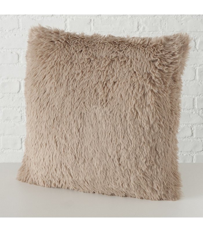 ΜΑΞΙΛΑΡΙ ΓΟΥΝΑ ΚΑΦΕ Toivo 45Χ45x20 cm Polyester 100% image