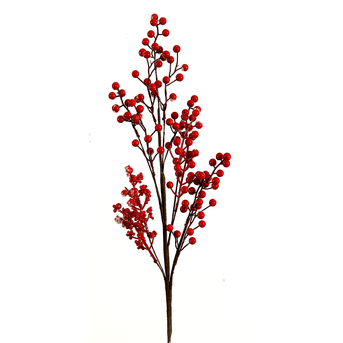 ΚΛΑΔΙ 68cm ΧΙΟΝΙΣΜΕΝΟ ΜΕ ΚΟΚΚΙΝΑ ΓΚΙ image