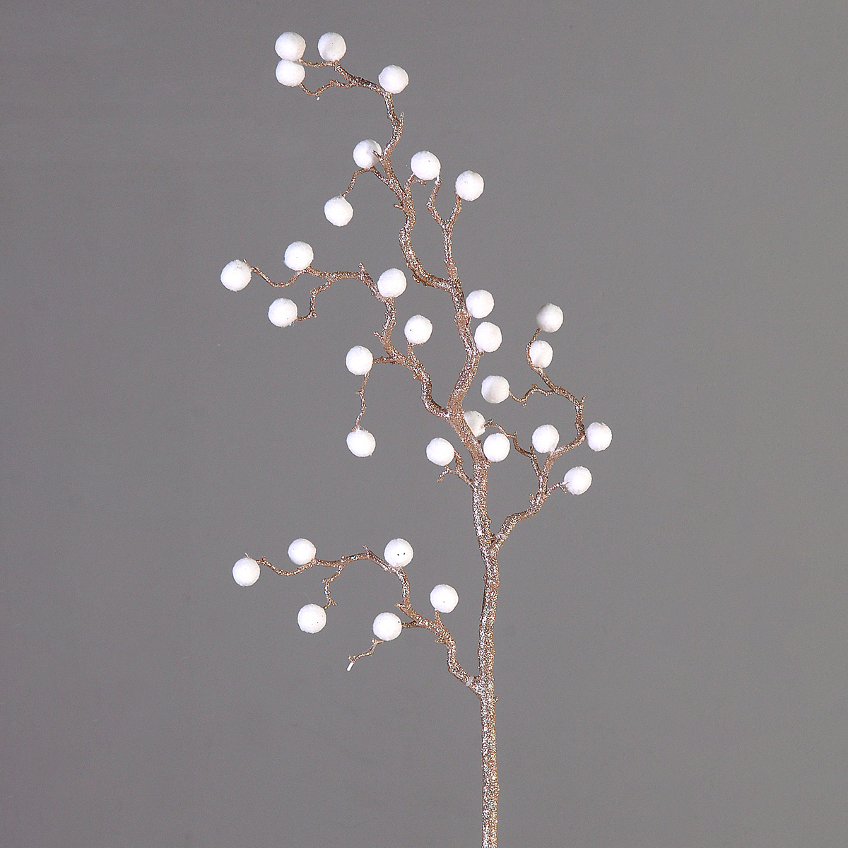 ΚΛΑΔΙ 104cm ΧΡΥΣΟ ΜΕ ΛΕΥΚΑ ΠΟΝ-ΠΟΝ image