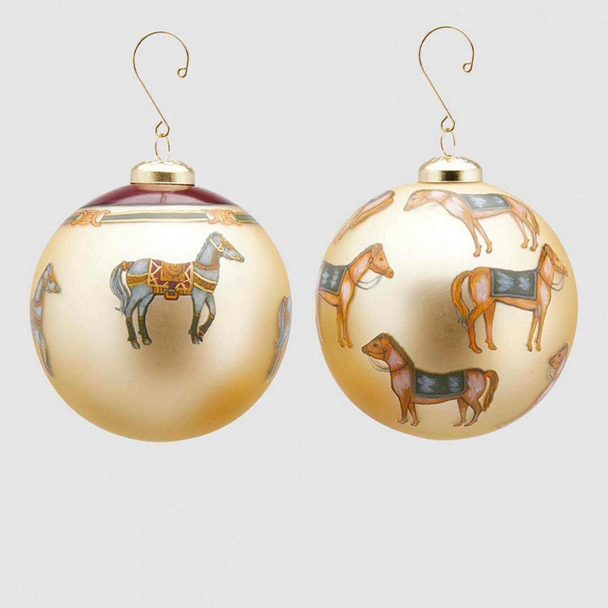 ΜΠΑΛΑ 10cm ΧΡΥΣΗ ΜΕ ΣΧΕΔΙΟ ΑΛΟΓΟ image