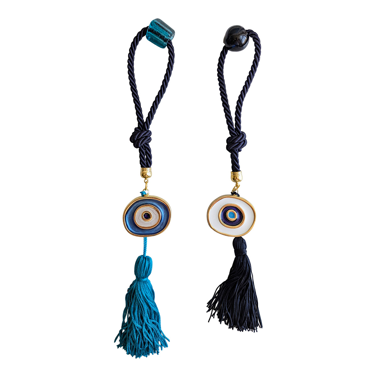 ΓΟΥΡΙ ΜΑΤΙ ASS/2 ΜΕΤΑΛΙΚΟ ΣΕ ΚΟΡΔΟΝΙ ΜΕ ΦΟΥΝΤΑ ΤΙΡΚΟΥΑΖ/ΜΠΛΕ image