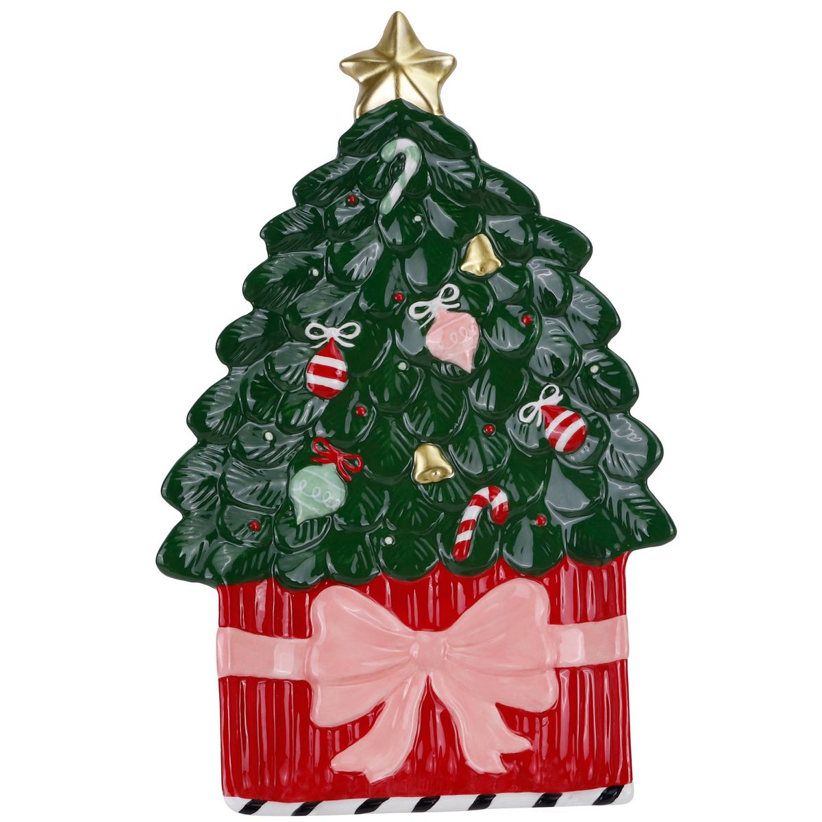 ΠΙΑΤΕΛΑ ΣΧΗΜΑ ΔΕΝΤΡΟ ΤRΕΕ 37Χ23Χ4 ΚΕΡΑΜΙΚΟ image