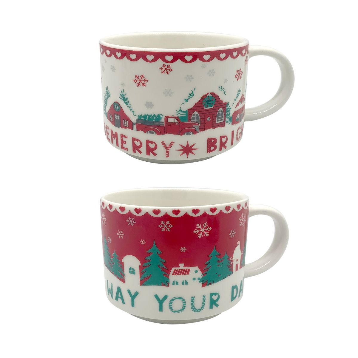 ΚΟΥΠΕΣ SET/2 VΙLLΑGΕ ΤΕΜ 340ΜL ΣΥΣΚΕΥΑΣΙΑ ΔΩΡΟΥ ΠΟΡΣΕΛΑΝΗ image