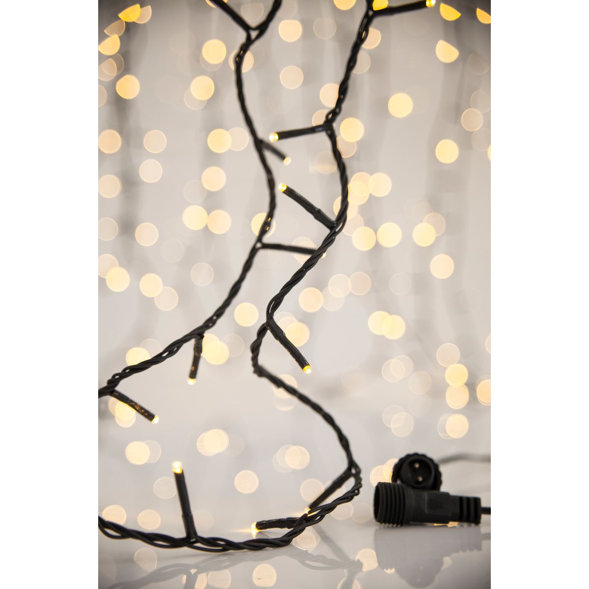 ΦΩΤΑΚΙΑ 300 LED daylight ΚΑΛΩΔΙΟ ΠΡΑΣΙΝΟ 15μ ΕΠΕΚΤΕΙΝΟΜΕΝΟ ΣΤΑΘΕΡΟ image