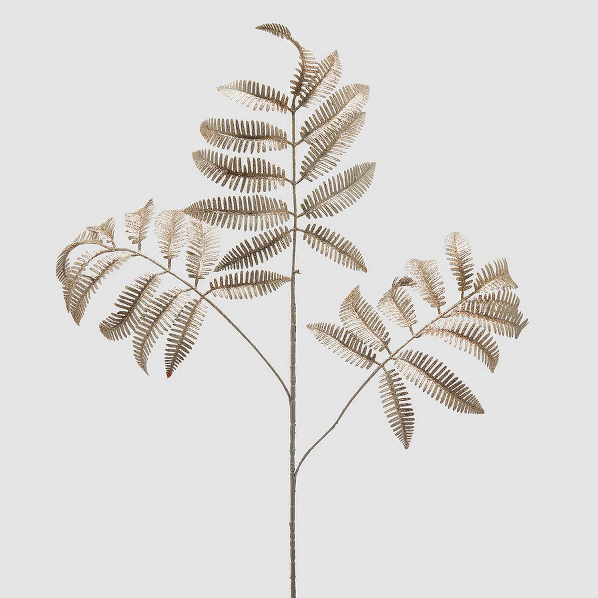 ΚΛΑΔΙ ΦΤΕΡΗ X3 GLITTER ΑΣΗΜΙ H95cm image